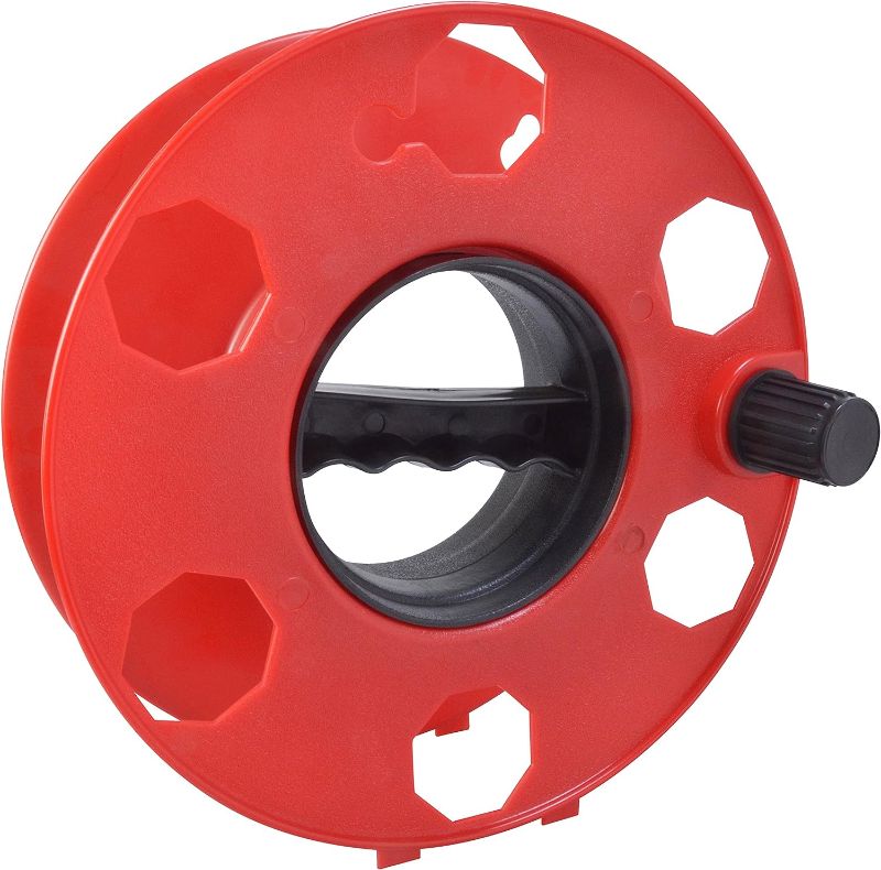 Photo 1 of *bundle* *non-refundable* *minor damage to storage wheel*
Woods E-102 Heavy Duty Cord Storage Wheel; 125-Foot AND Gates Section a, 1/2" Width, 46.22" Outside Length