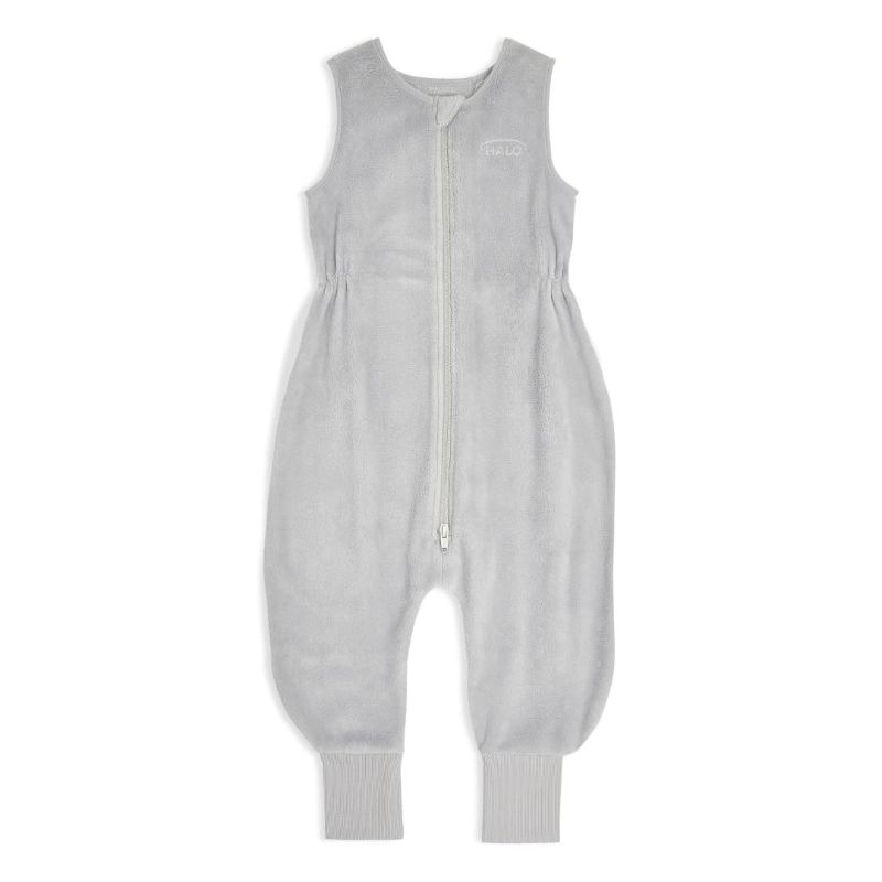 Photo 1 of *minor damage*
HALO Sleepsack Toddler Sleeping Bag, Luxe Fleece Wearable Blanket, TOG 2.0, Grey, 2T
