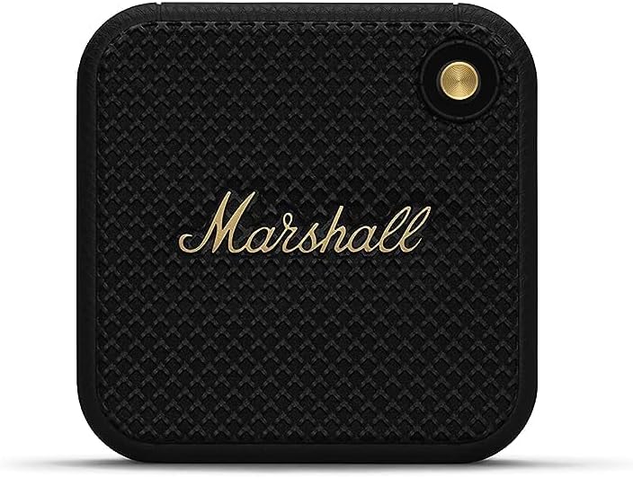 Photo 1 of *used*
Marshall Willen Portable Bluetooth Speaker - Black & Brass