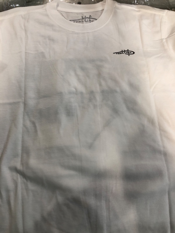 Photo 1 of Reel Life Men's Neptune Ocean Washed Short Sleeve Crewneck Graphic Tee (M) (2 pack)