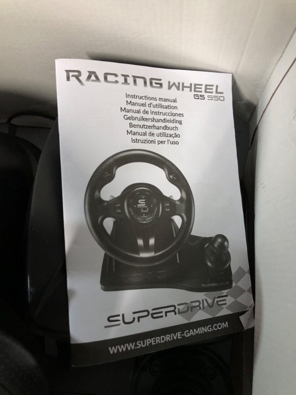 Photo 5 of *USED*
SUBSONIC Superdrive - GS550 steering racing wheel