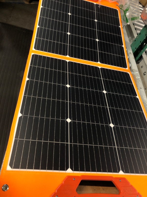 Photo 2 of 100 Watt Portable Solar Panel for Power Station