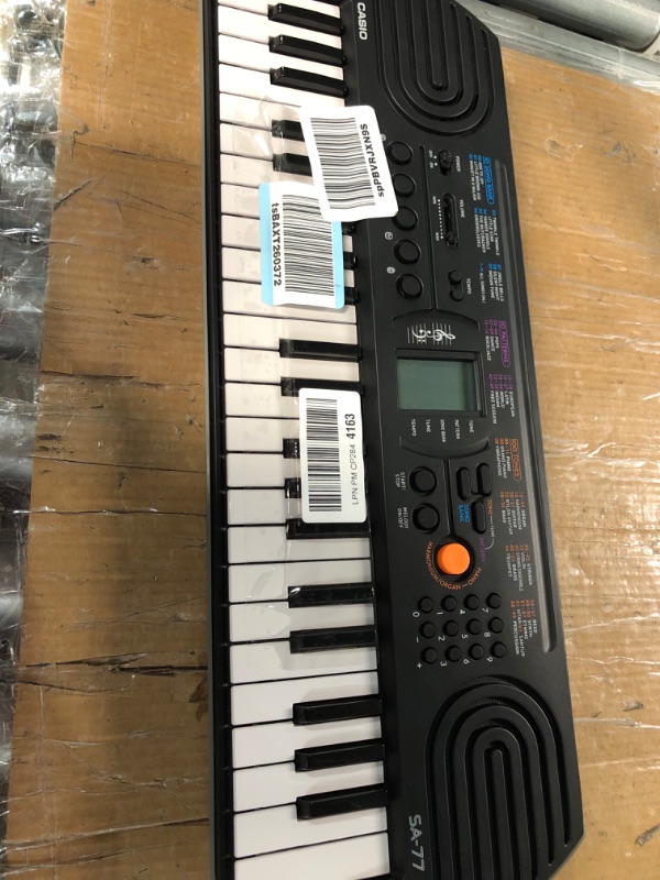 Photo 1 of *USED*
Casio, 44-Key SA-77 44 Key Mini Personal Keyboard