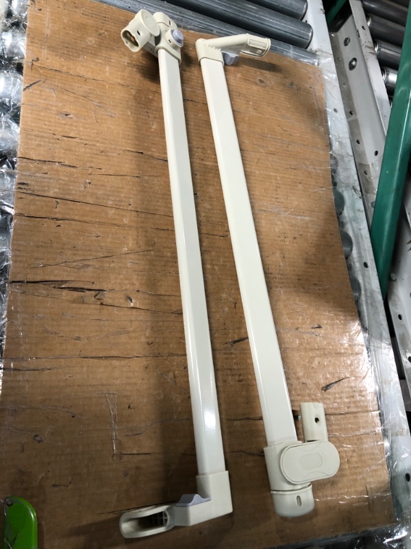 Photo 2 of *USED* *MISSING PARTS*
FITNATE Toddler Bed Rails, Guardian 39"-51" Extendable Bed Guard Rail for Toddlers, Side Bed Rails for Twin/Queen/King Size Bed, White