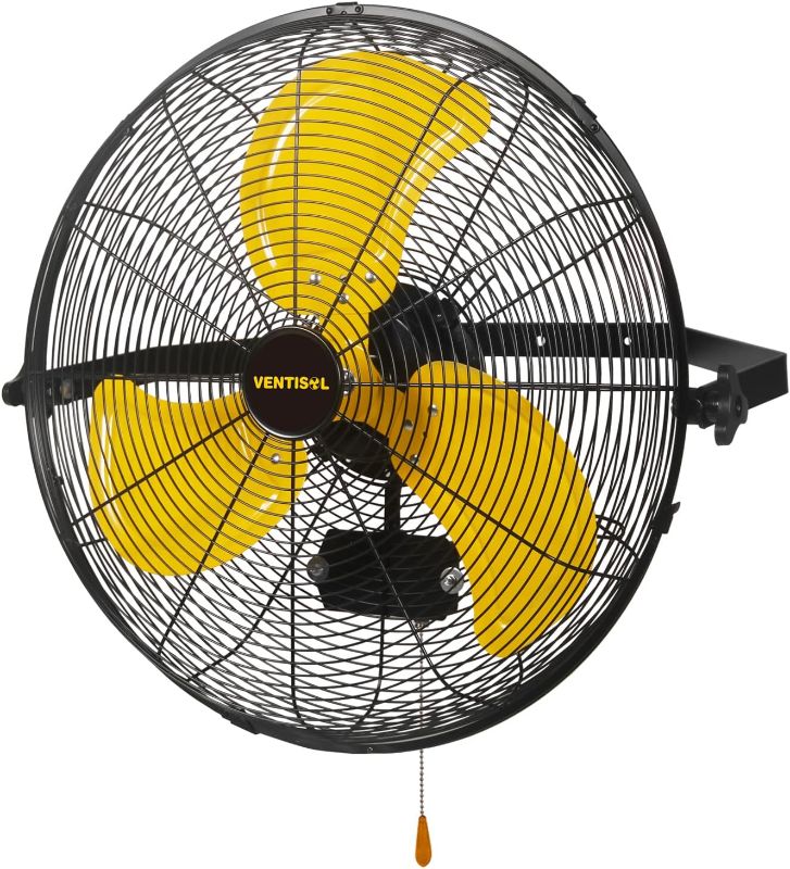 Photo 1 of **PARTS ONLY** VAGKRI Wall Mount Fan, 16 Inch Wall Fan