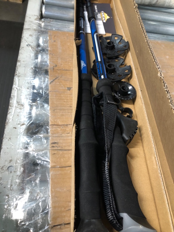 Photo 1 of *MISSING PARTS*
Cascade Mountain Tech Lightweight Aircraft-Grade Aluminum Trekking Poles