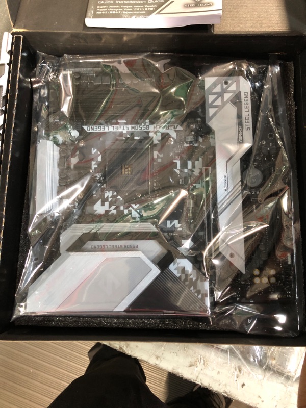 Photo 1 of ASRock B550M Steel Legend Supports 3rd Gen AMD AM4 Ryzen™ 