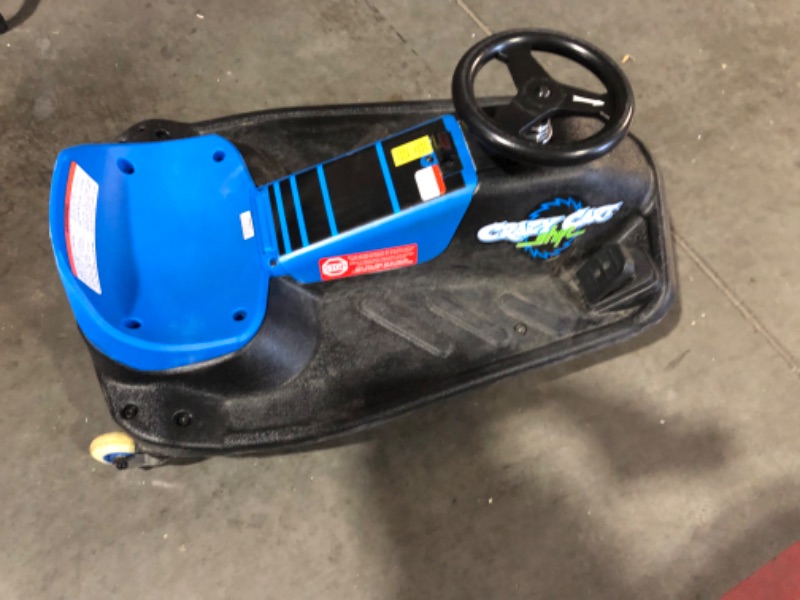 Photo 1 of *PARTS ONLY* *CHARGER OPERATES* *CART INOPERABLE* Razor Crazy Cart Shift *Used*