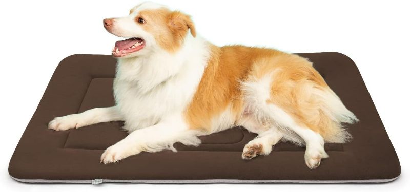 Photo 1 of  Medium Dog Bed Crate Pad BROWN **STOCK IMAGE REFERENCE ONLY/SEE PHOTOS**