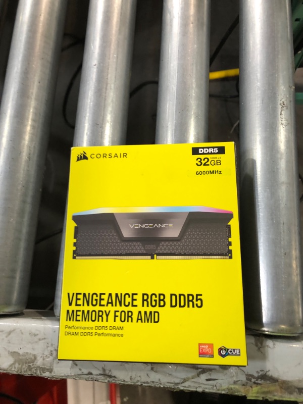 Photo 4 of CORSAIR VENGEANCE RGB DDR5 RAM 32GB (2x16GB) 6000MHz CL36 AMD 