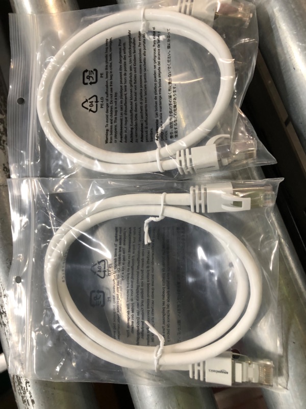 Photo 2 of Amazon Basics RJ45 Cat 7 Ethernet Patch Cable 