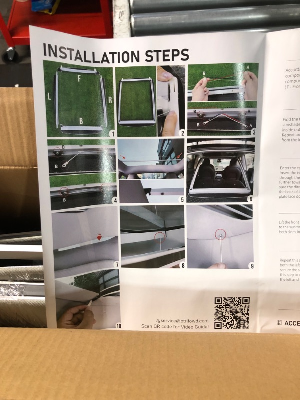 Photo 1 of Model Y Sunshade 2023 for Roof
