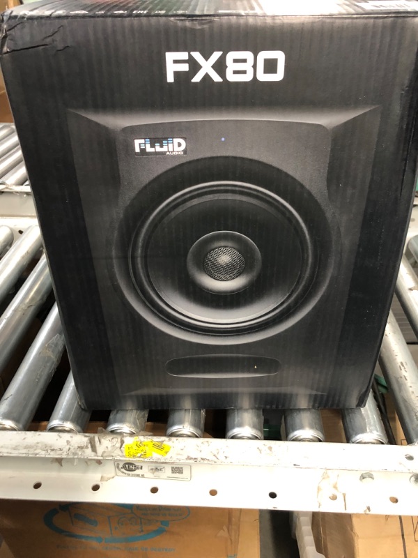 Photo 6 of Fluid Audio FX80 Black : 8" Single Point Source Coax Reference Monitor **SEE NOTES**