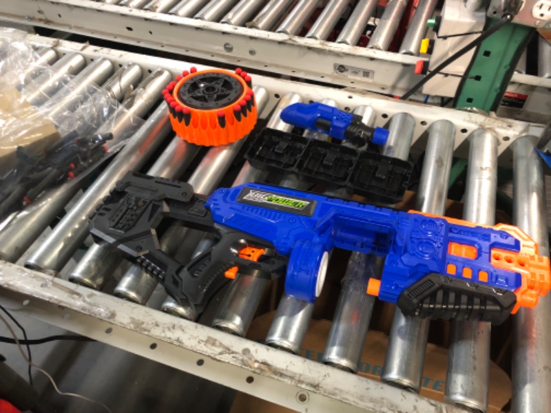 Photo 1 of Bigpower Electric Dart Gun Blaster, 30-Dart Rotating Drum Toy Foam Blaster 
