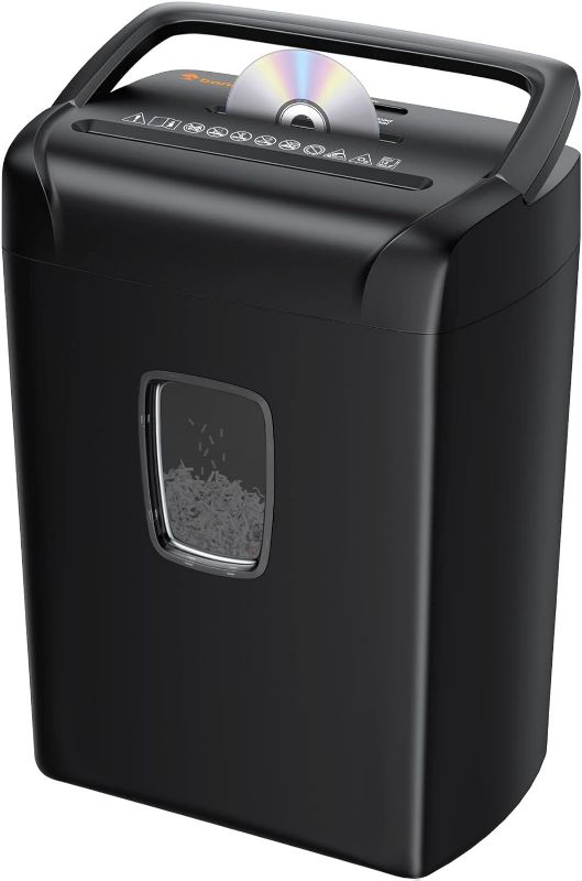 Photo 1 of Bonsaii Paper Shredder for Home Office, 12-Sheet Crosscut Shredder **POWERS ON**