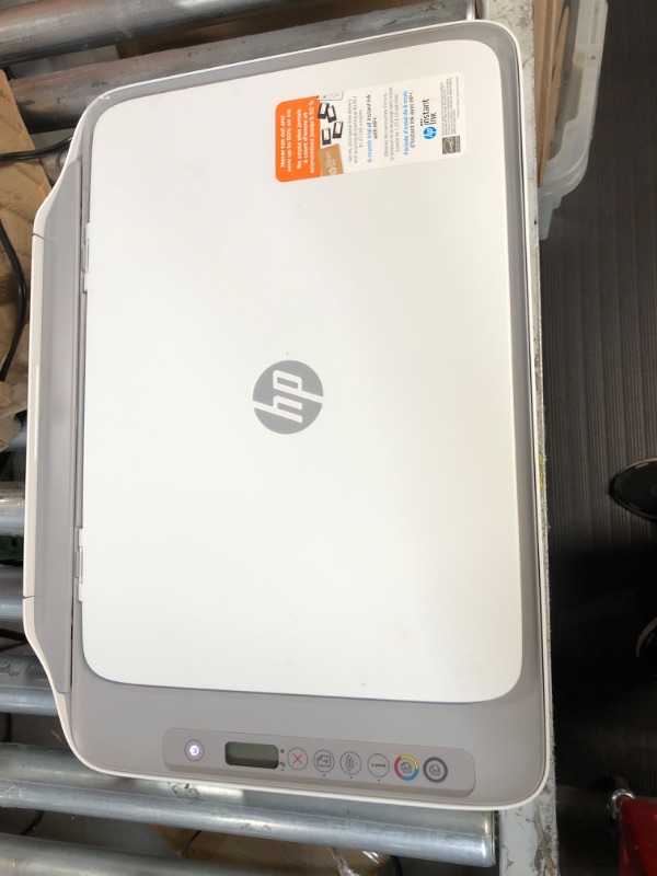 Photo 1 of HP DeskJet 2755e Wireless Color All-in-One Printer **POWERS ON** *SEE NOTES*
