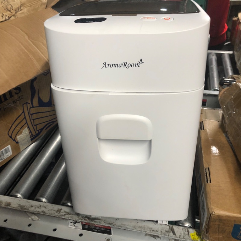 Photo 1 of AromaRoom Diaper Pail Anti-Odor, Individually Sealed Odor-Locking, Odor Free Baby Diaper Trash Can, Hands-Free Auto-Packing & Changing Bags DP3201-2