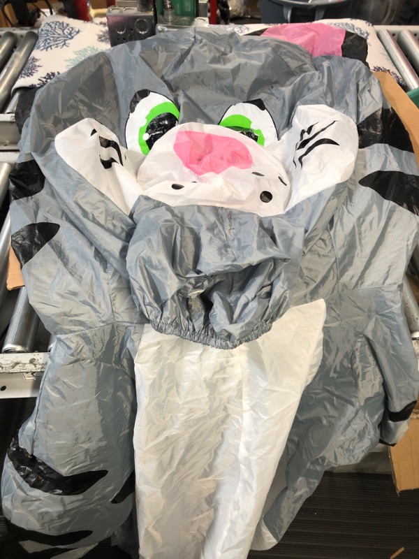 Photo 3 of Spooktacular Creations Adult Inflatable Cat Costume **USED** *SEE NOTES*