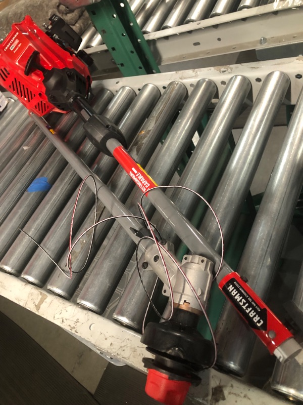 Photo 1 of **UNABLE TO TEST** Craftsman CMXGTAMDSS25 WS2200 25-cc 2-Cycle 17-in Straight Shaft GAS String Trimmer with Attachment Capable and Edger Capable