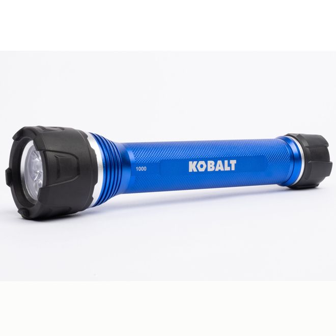 Photo 1 of **MISSING CHARGING CABLE** Kobalt Rechargeable - 1000 Lumens LED Flashlight 68115