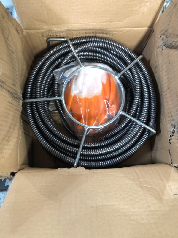 Photo 3 of * used item * did not come with manual or description *
 Pipe Drain Cleaning Cable fits RIDGID 