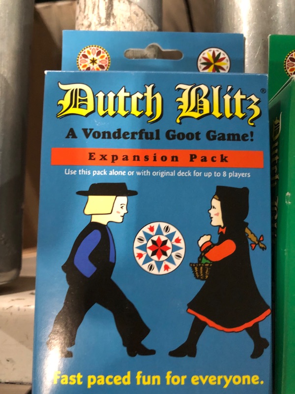 Photo 3 of Dutch Blitz: Original and Expansion Combo Pack, Fast Paced Card Game, Fun for Everyone, Great Family Game, Combine Packs to Play with up to 8 Players, for Ages 8 and Up Premium pack