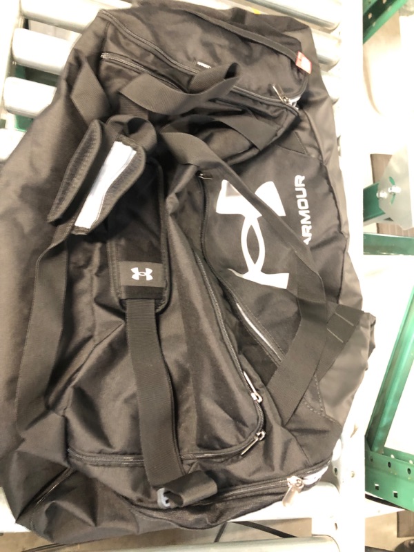 Photo 3 of **USED BUT APPEARS NEW** Under Armour Undeniable 5.0 Duffle-Large One Size Fits Most Black (001)/Metallic Silver