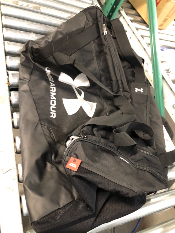 Photo 2 of **USED BUT APPEARS NEW** Under Armour Undeniable 5.0 Duffle-Large One Size Fits Most Black (001)/Metallic Silver