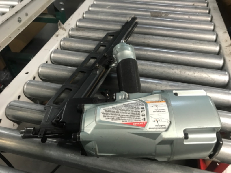 Photo 3 of **TOOL ONLY, MISSING AIRHOSE** Metabo HPT NR83A5(S) Framing Nailer 