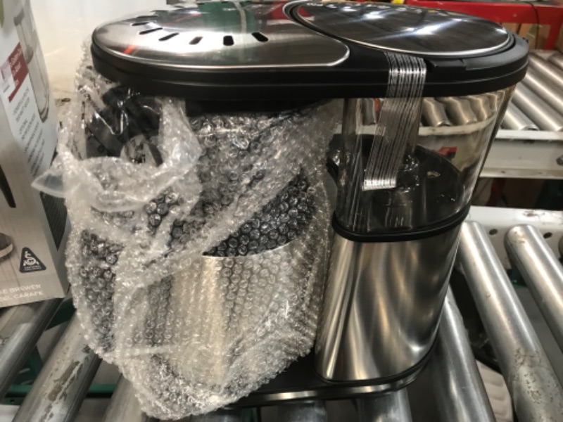 Photo 2 of **USED BUT APPEARS NEW** Bonavita Connoisseur 8 Cup Drip Coffee Maker Machine, One-Touch Pour Over Brewer w/ Thermal Carafe, Hanging Filter Basket, SCA Certified, 1500 Watt, BPA Free, Stainless Steel, BV1901TS