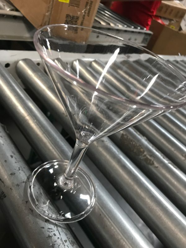 Photo 1 of (5x) 10 oz Unbreakable Martini Glasses 