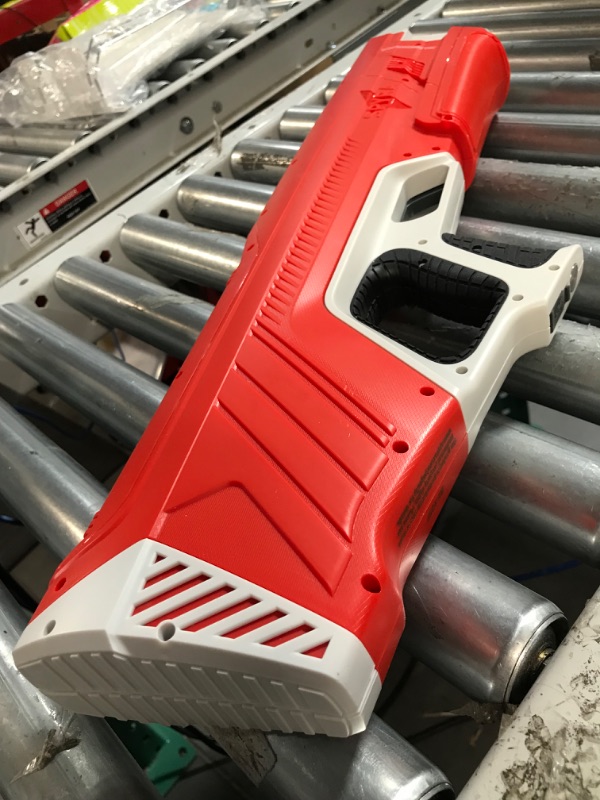 Photo 2 of **NO CHARGER/UNABLE TO TEST** SPYRA – SpyraTwo WaterBlaster Red – Automated & Precise High-End Premium Electric Water Gun