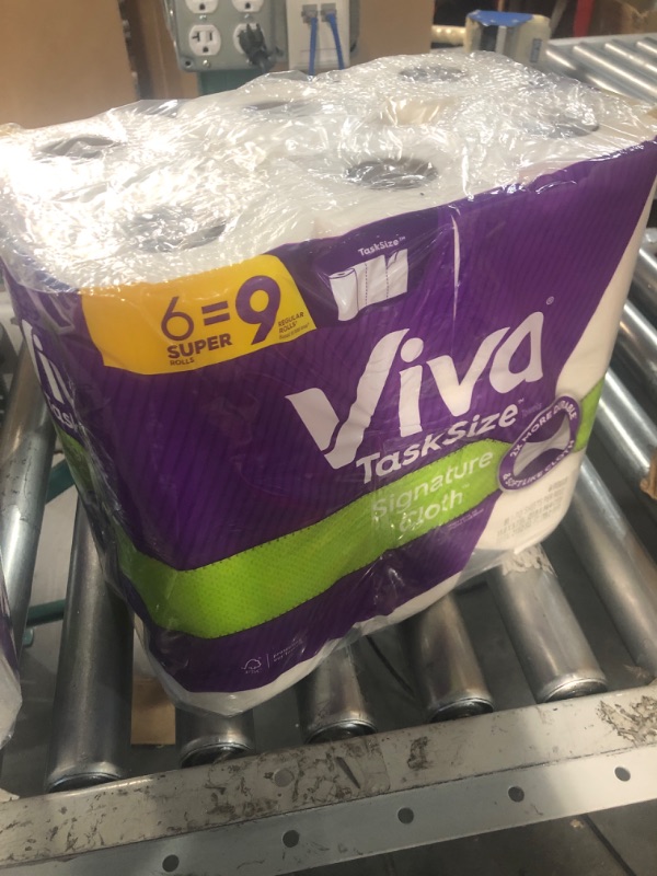 Photo 4 of 6 Rolls Viva Signature Cloth Paper Towels, Choose-A-Sheet- 50.0 EACH x 4 Pack - LISTED BY 442LORIMAR INC