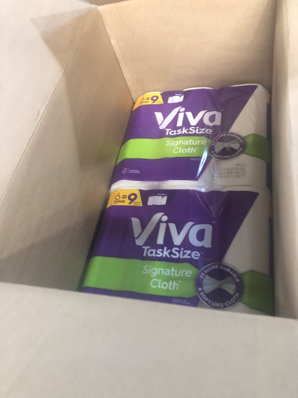 Photo 3 of 6 Rolls Viva Signature Cloth Paper Towels, Choose-A-Sheet- 50.0 EACH x 4 Pack - LISTED BY 442LORIMAR INC