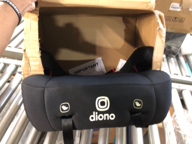 Photo 2 of Diono Solana 2 XL, Dual Latch Connectors, Lightweight Backless Belt-Positioning Booster Car Seat, 8 Years 1 Booster Sea