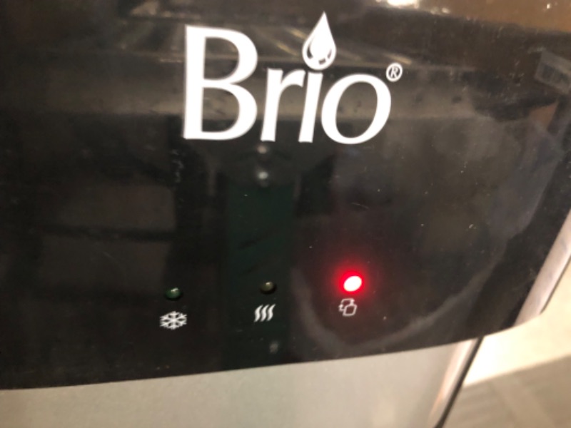 Photo 2 of **LOOSE FRONT PANELS** Brio Bottom Loading Water Cooler Water Dispenser – Essential Series - 3 Temperature Settings - Hot, Cold & Cool Water - UL/Energy Star Approved