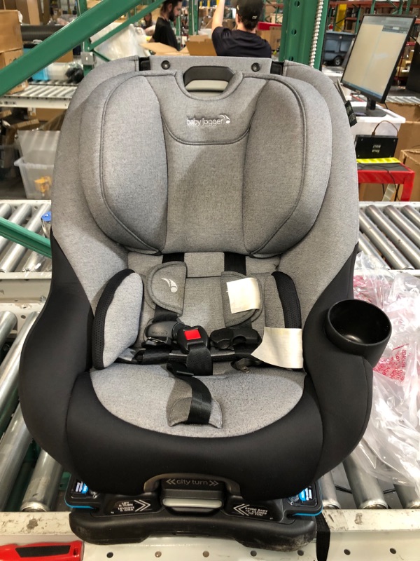 Photo 3 of *SEE NOTES* Baby Jogger City Turn Rotating Convertible Car Seat | Unique Turning Car Seat Rotates for Easy in and Out, Onyx Black