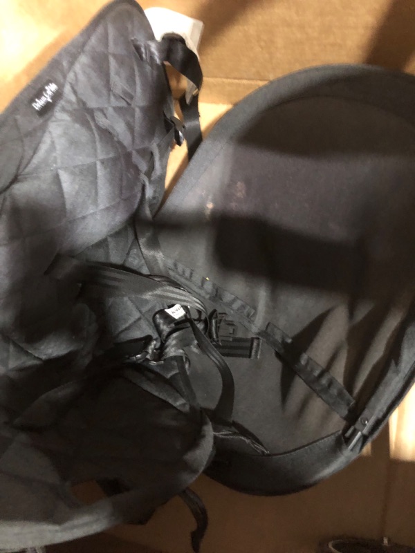 Photo 6 of **USED PRIOR, DAMAGE TO SUPPORT BEAM** FOR PARTS ONLY Dream On Me Lightweight and Compact Coast Rider Stroller with Canopy Included and One-Hand Easy Fold, Adjustable Handles and Soft-Ride Wheels, Black