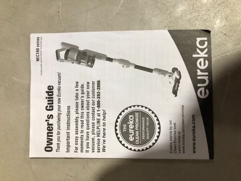 Photo 4 of ***NNFUNCTIONAL - SEE NOTES***
Eureka NEC185 Cordless Stick Vacuum Cleaner