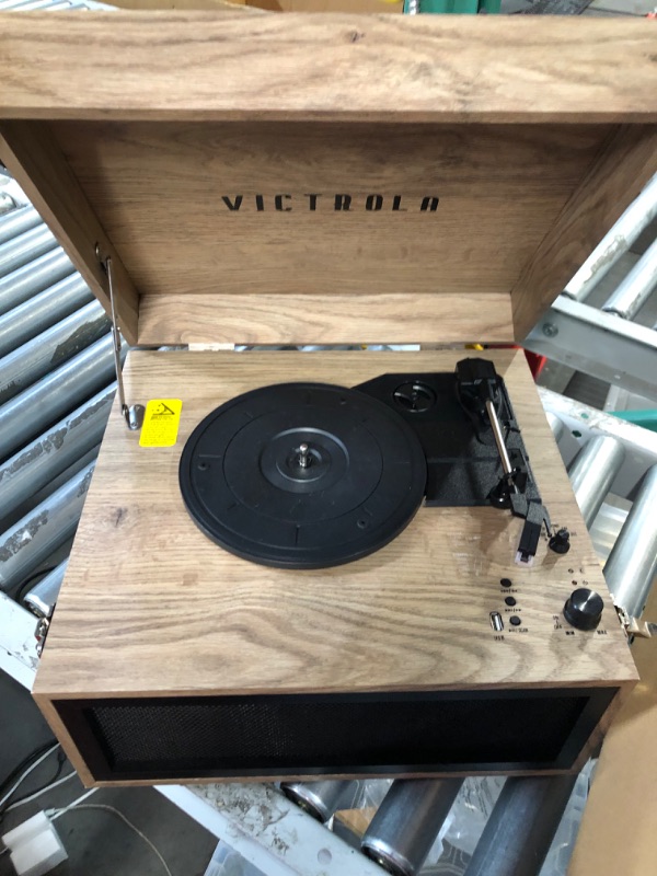 Photo 6 of Victrola VTA-75-FOT Liberty Bluetooth 5 in 1 Music Center (33/45/78) (Farmhouse Oatmeal)