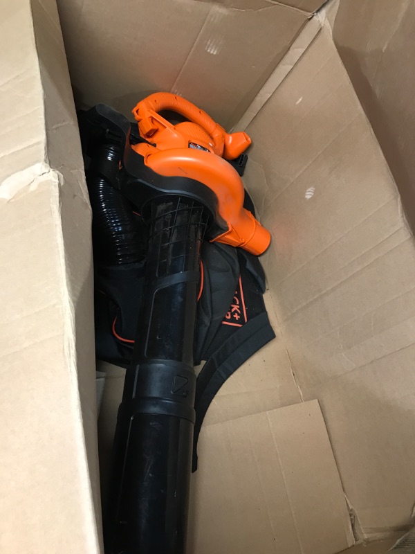 Photo 2 of * not functional * sold for parts * repair *
BLACK+DECKER 3-in-1 Electric Leaf Blower, Leaf Vacuum, Mulcher (BEBL7000)