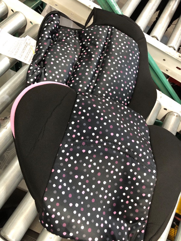 Photo 2 of Disney Baby Pronto! Belt-Positioning Booster Car Seat, Belt-Positioning Booster: 40–100 pounds, Minnie Dot Party