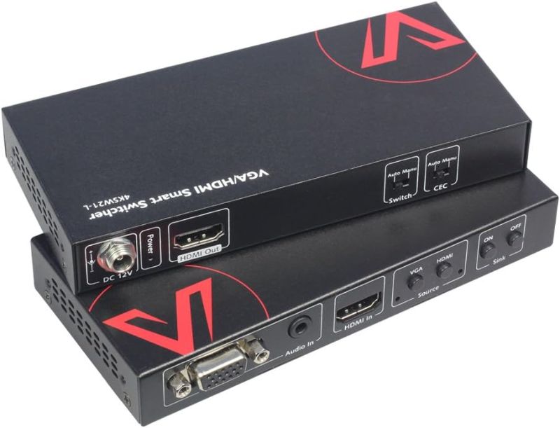 Photo 1 of ***REFERNCE OF THE ITEM***HDMI+VGA to HDMI Switcher 2x1, 