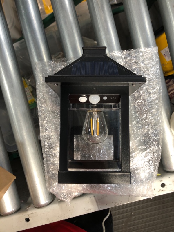 Photo 2 of ** BROKEN FROM THE BACK** Nodfens Solar Wall Lanterns Outdoor with 3 Modes, 