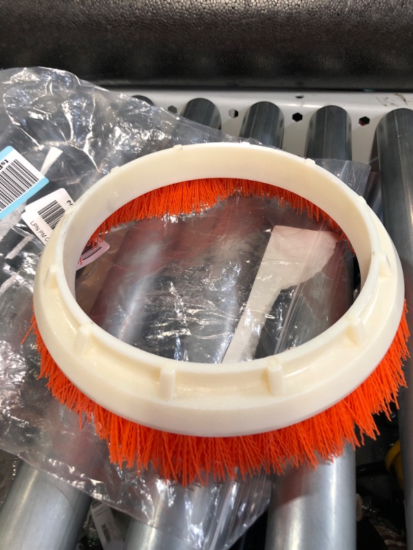 Photo 3 of ** LITTLE BENT** Oreck Commercial Orange Tile & Resilient Floor Scrub Brush