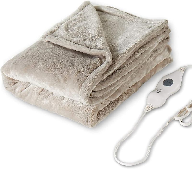 Photo 1 of ** REFERENCE ITEM**  Tefici Electric Heated Blanket Throw,