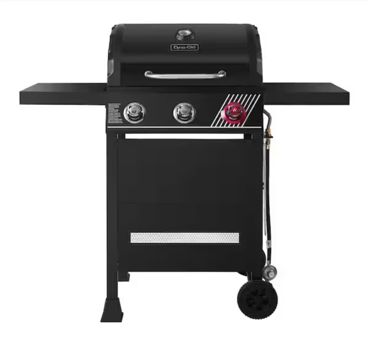 Photo 1 of 3-Burner Propane Gas Grill in Matte Black with TriVantage Multi-Functional Cooking System