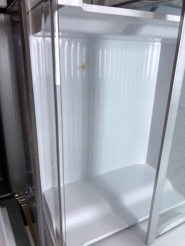 Photo 11 of **LEFT BOTTOM DOOR FOR FREEZER HAS HARD TIME OPENING ALSO WOULD BE BEST TO CLEAN BEFORE USE** 36-inch Wide Counter Depth 4 Door Refrigerator - 19.4 cu. ft.
MODEL NUMBER:WRQA59CNKZ
S/N:TMB1628102