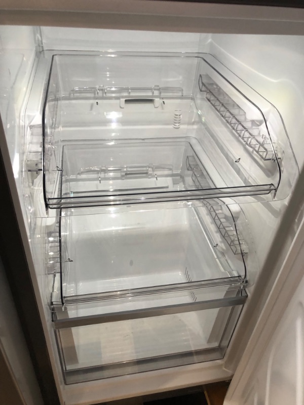 Photo 9 of **LEFT BOTTOM DOOR FOR FREEZER HAS HARD TIME OPENING ALSO WOULD BE BEST TO CLEAN BEFORE USE** 36-inch Wide Counter Depth 4 Door Refrigerator - 19.4 cu. ft.
MODEL NUMBER:WRQA59CNKZ
S/N:TMB1628102