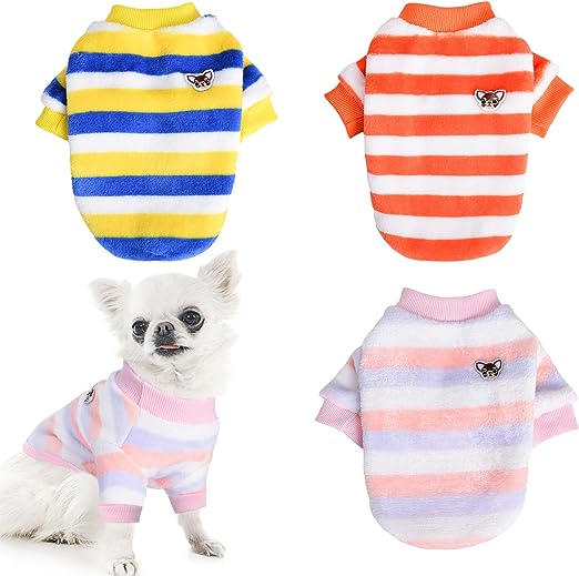 Photo 1 of **NON REFUNDABLE** Striped Dog Sweaters 2 sets of 3 - M and XL